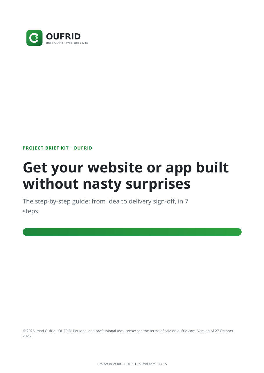 The step-by-step guide