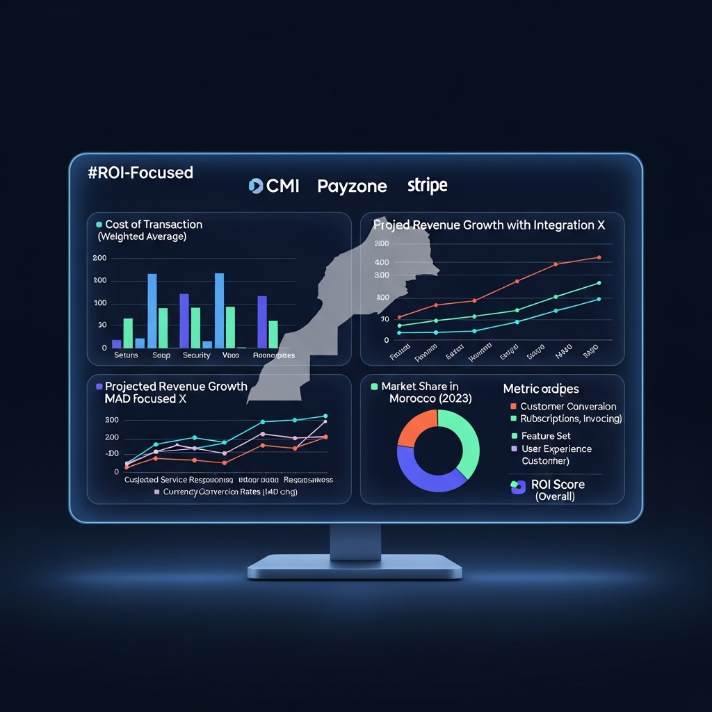 CMI vs Payzone vs Stripe : Le Comparatif ROIste 2024 pour Choisir la Meilleure Passerelle de Paiement au Maroc.
