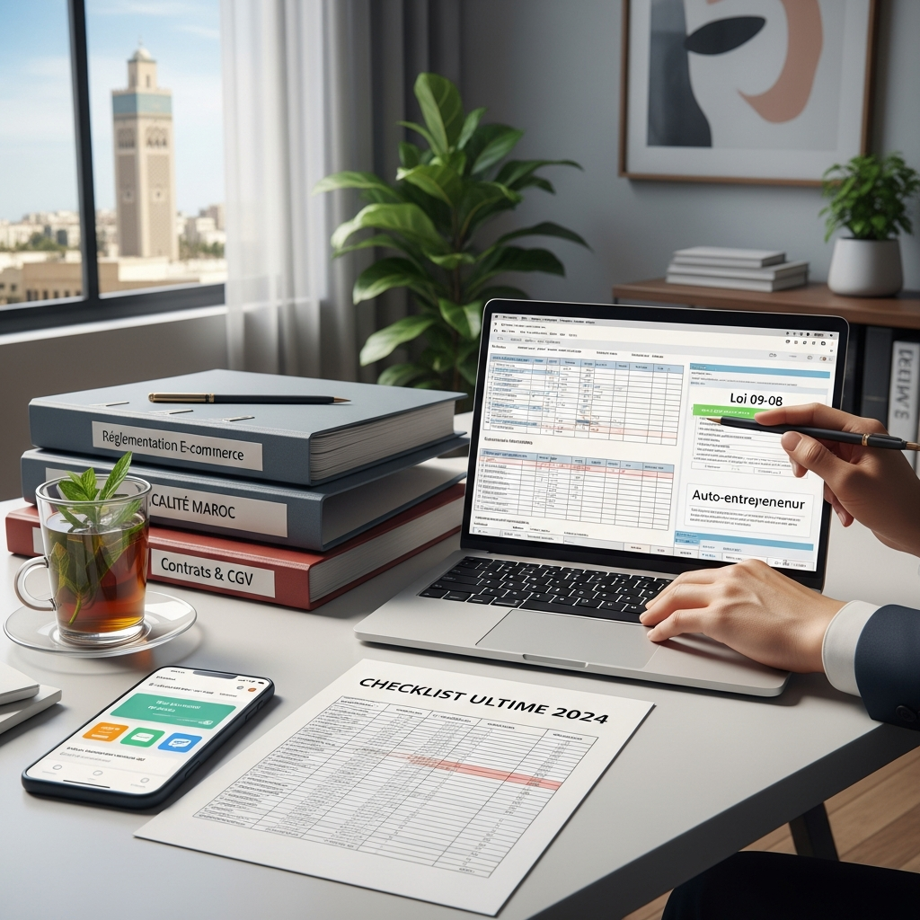 Guide Légal E-commerce Maroc 2026 : De l&rsquo;Auto-Entrepreneur à la SARL, la Stratégie Complète pour Vendre en Toute Légalité