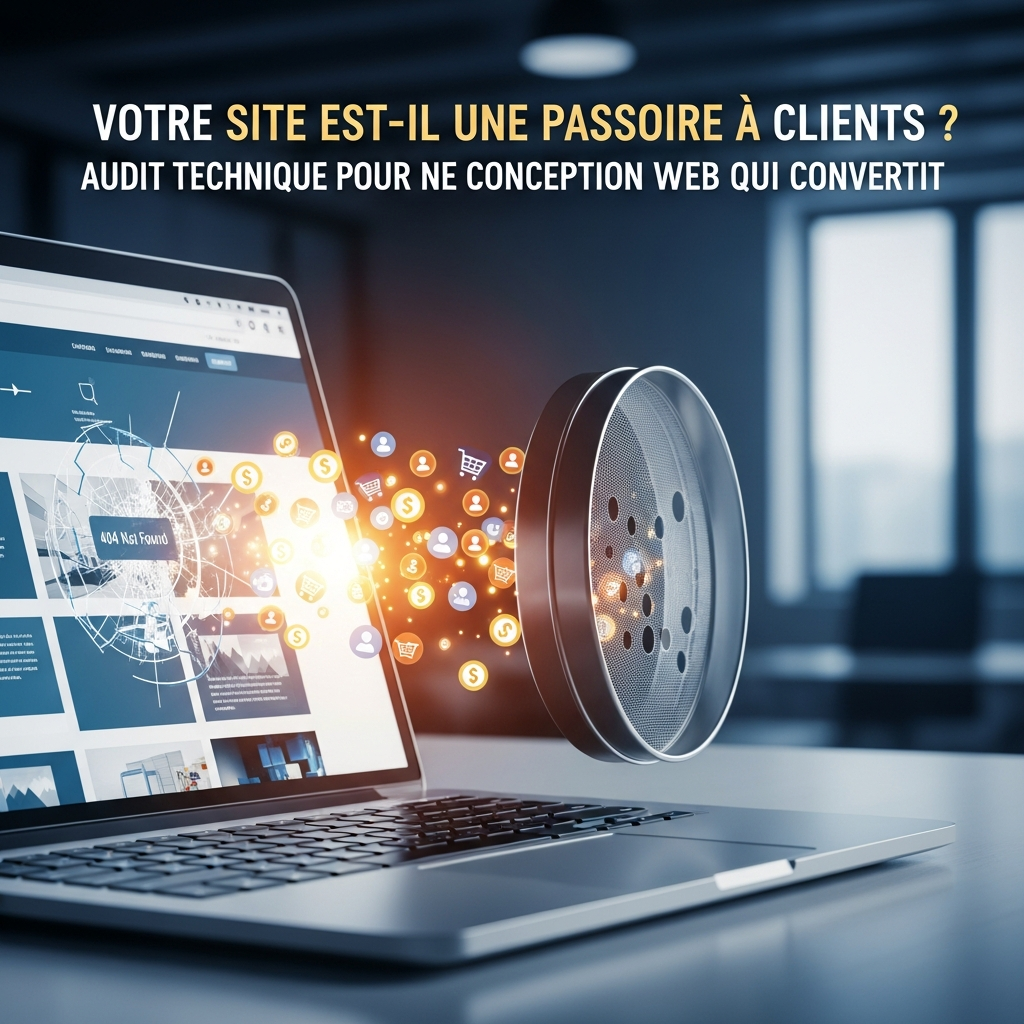 Votre Site Est-il une Passoire à Clients ? Audit Technique pour une Conception Web Qui Convertit