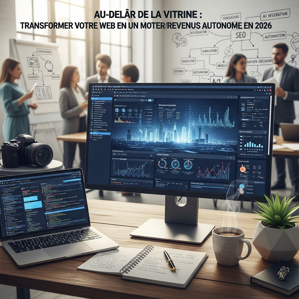 Au-delà de la Vitrine : Transformer Votre Site Web en un Moteur de Revenus Autonome en 2026