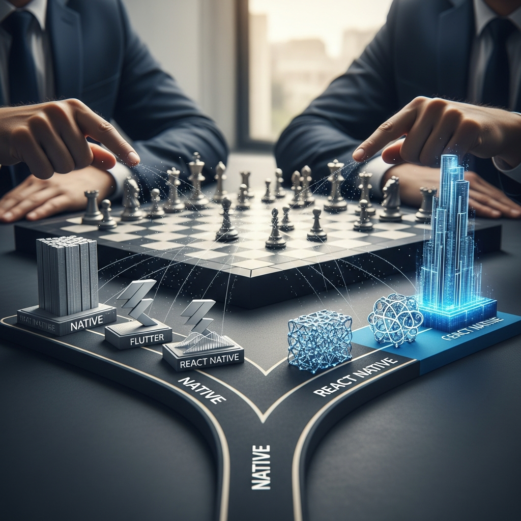 Natif vs Cross-Platform (Flutter, React Native) : Le Choix Stratégique 2026 pour un ROI Optimal
