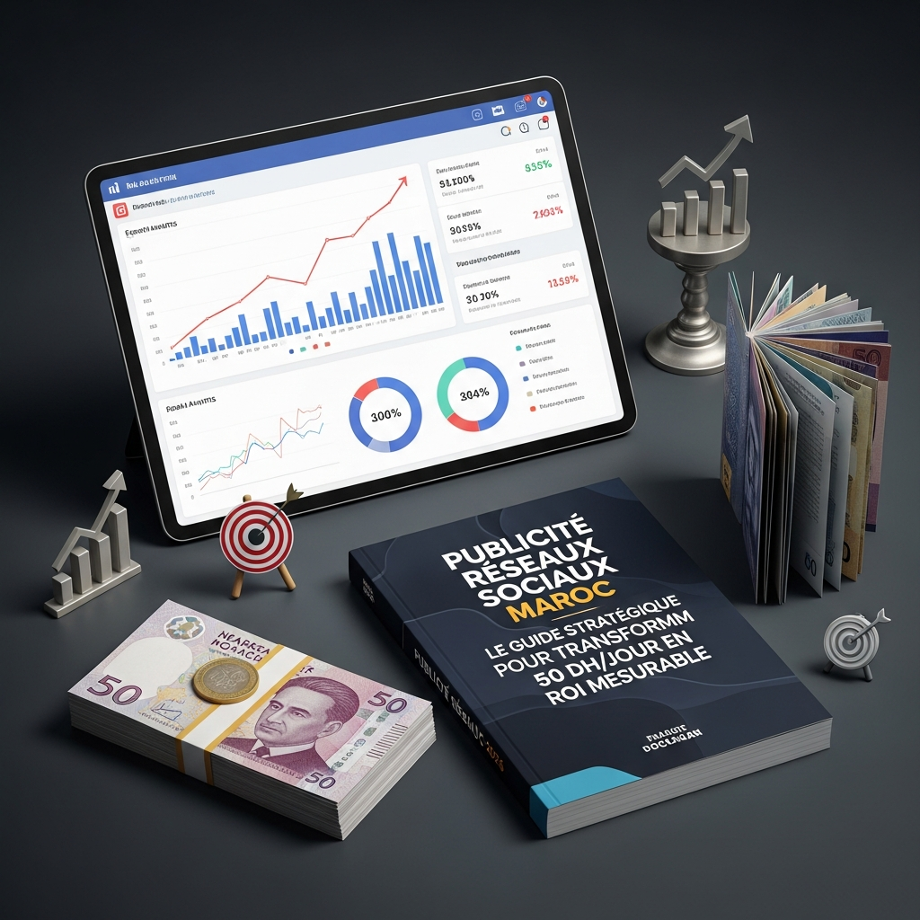 Publicité Réseaux Sociaux Maroc 2026 : Le Guide Stratégique pour Transformer 50 DH/jour en ROI Mesurable