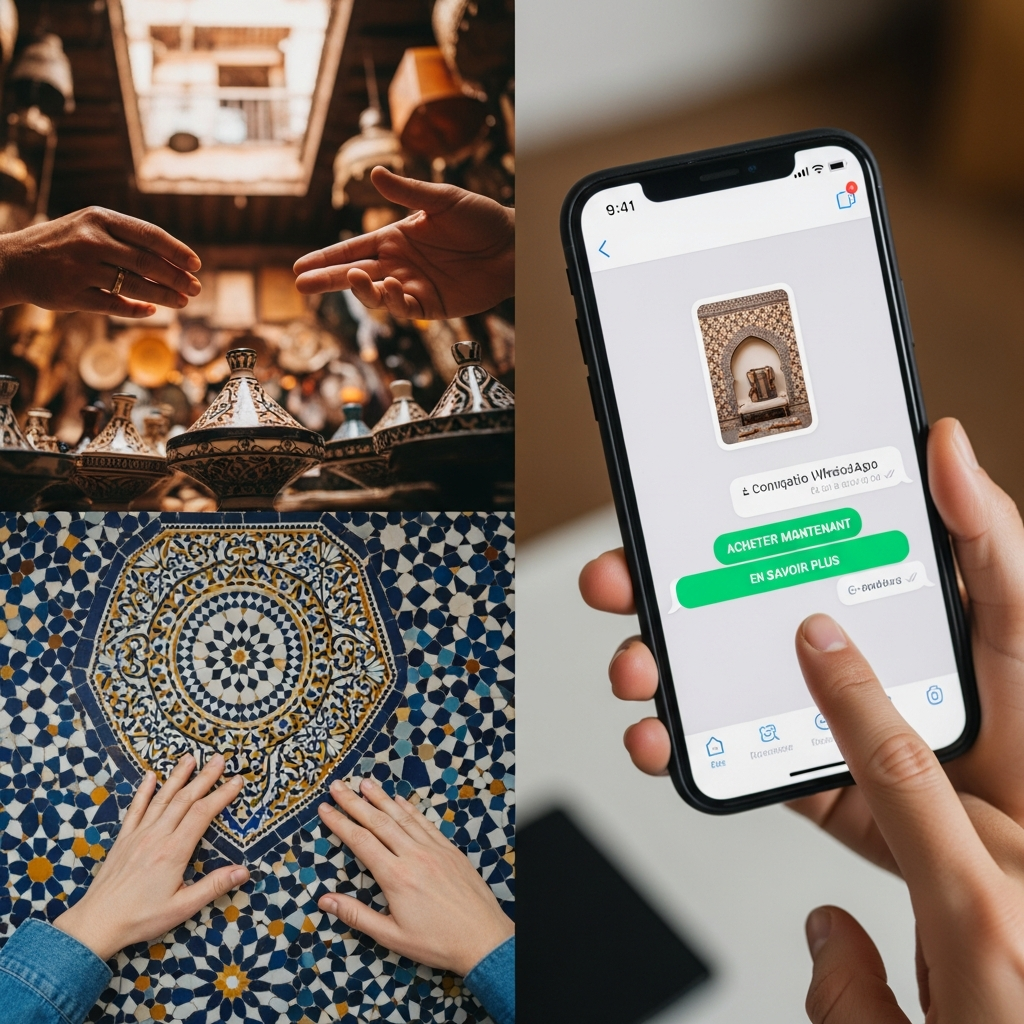 De la Négociation au &lsquo;Clic&rsquo; : Comment l&rsquo;Intégration WhatsApp et la Personnalisation Culturelle Boostent les Conversions au Maroc.