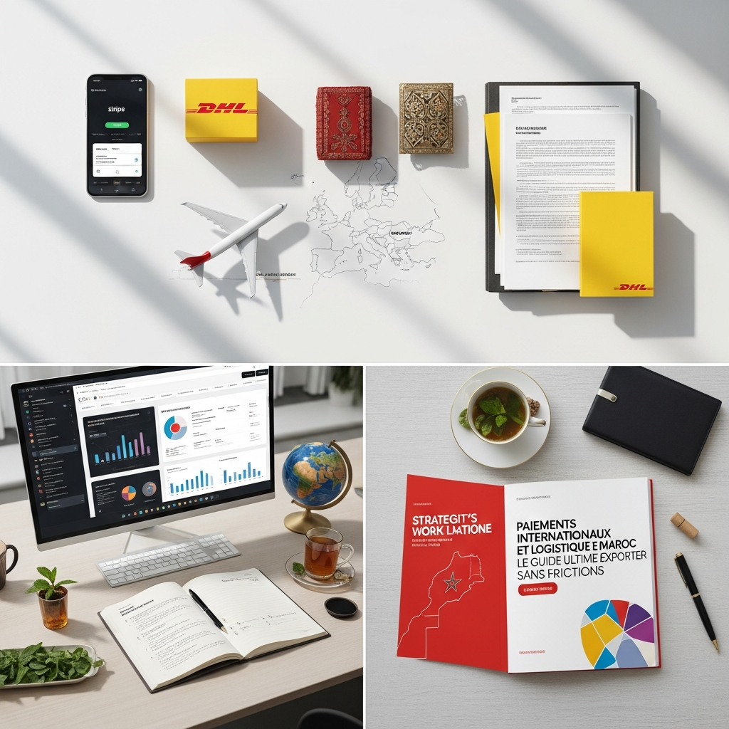 Paiements Internationaux et Logistique depuis le Maroc : Le Guide Ultime pour Exporter Sans Frictions (Stripe, DHL, Dédouanement)