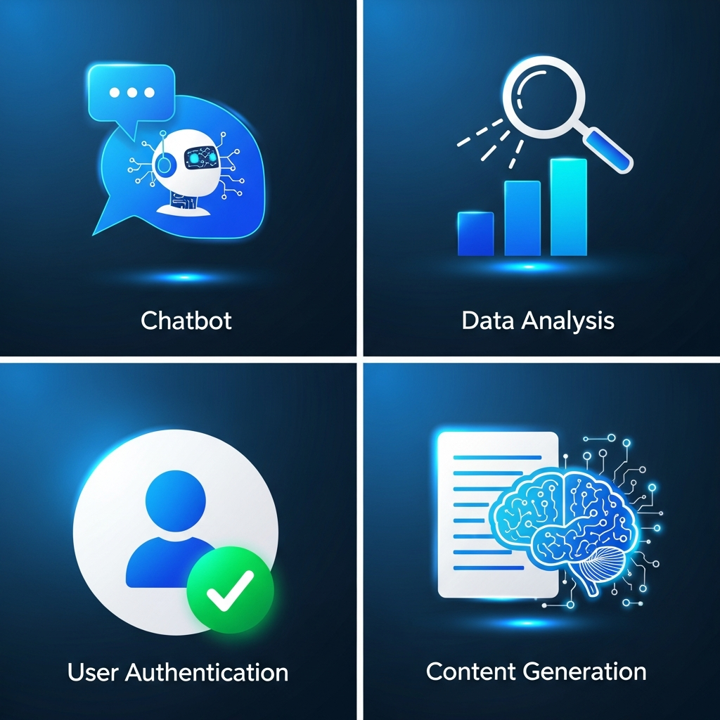 Illustration des cas d'usage de l'IA pour WordPress