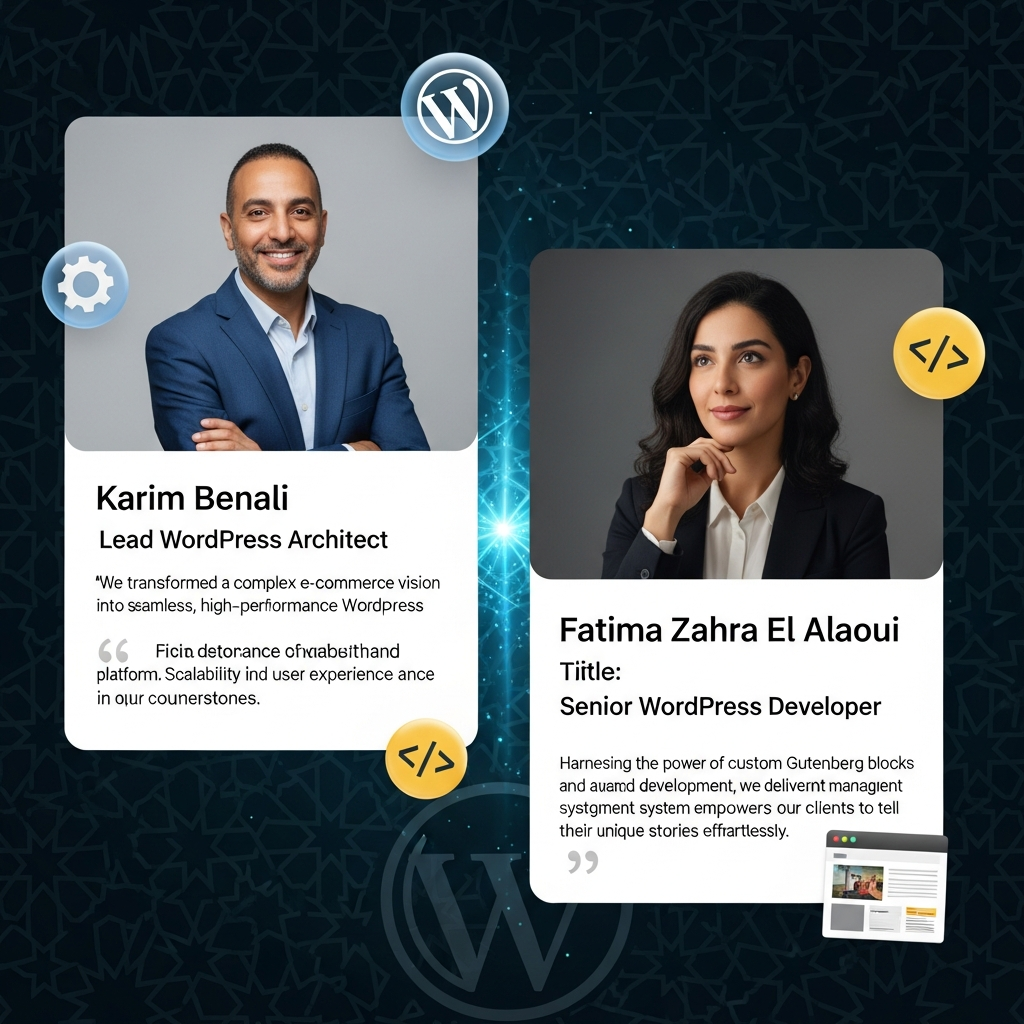 Preuve sociale de la transformation digitale au Maroc avec WordPress et l'IA